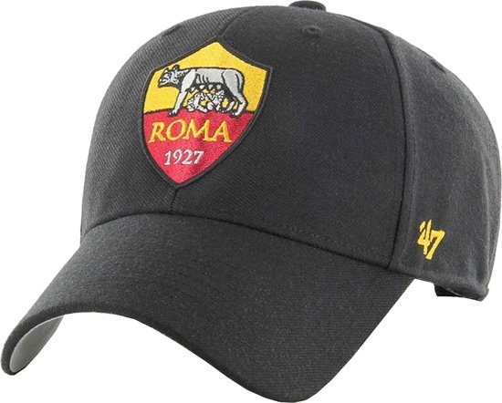 47 Brand AS Roma Cap ITFL-MVP01WBV-BKH, Mannen, Zwart, Pet, maat: One size