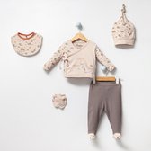 Dino - Baby newborn 5-delige kleding set jongens - Newborn kleding set - Newborn set - Babykleding - Babyshower cadeau - Kraamcadeau