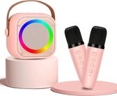 Karaokeset - Karaokesets - Dubbele Microfoon - Karaoke Microfoon Bluetooth - Karaoke Box