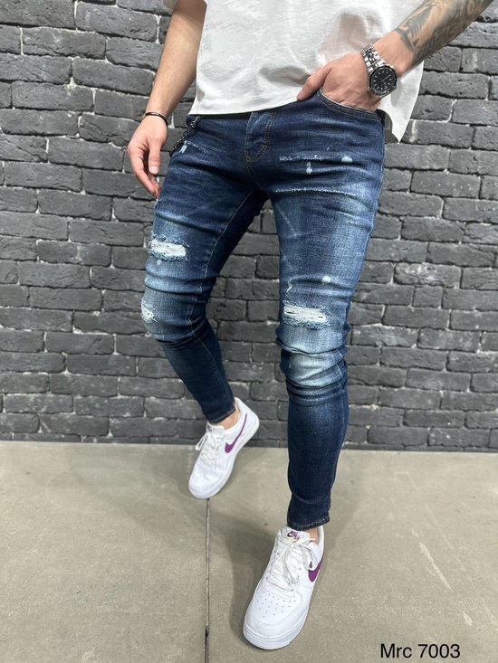 Herenjeans | Skinny Fit Jeans voor Heren | Stretch Heren Jeans W38