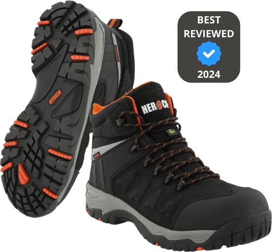 Victus S7S Herock Hoge Veiligheidsschoenen Werkschoenen Waterdicht Zwart 47 bol