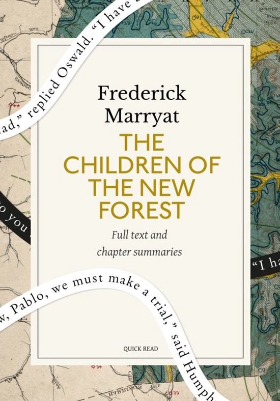 The Children of the New Forest: A Quick Read edition - cover