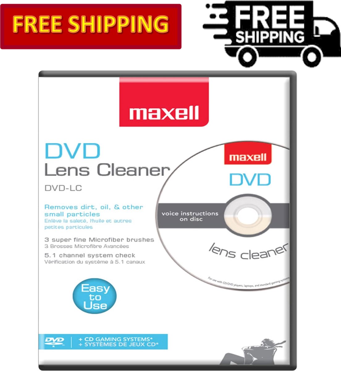Maxell DVD Lens Cleaner (DVD-LC)