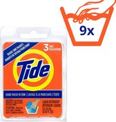 Tide Travel Sink Package - 3 Packs (9 Stuks Totaal) - Reisformaat Handwas Wasmiddel voor Onderweg