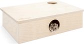 Multi-Kamer Hamsterhuis Doolhof - Avontuurlijke Speelomgeving - Stimuleert Natuurlijk Gedrag - Hamsterverblijf met Verschillende Kamers