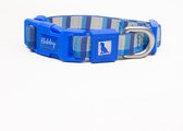 Luxe Halsband voor Honden-Verstelbaar 25 Cm-35 Cm x 1,5 Cm-Plaid
