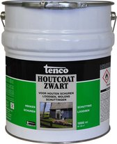Tenco houtcoat zwart - 10 liter
