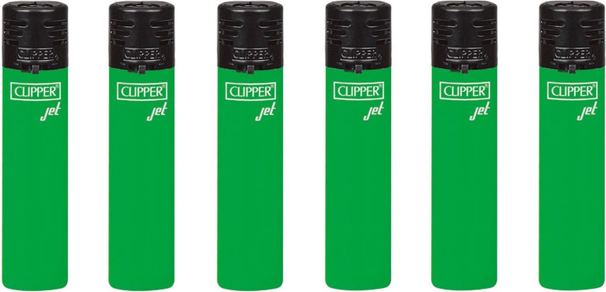 Goedkoopste Clipper Jet Flame - Gifgroen - 6 stuks