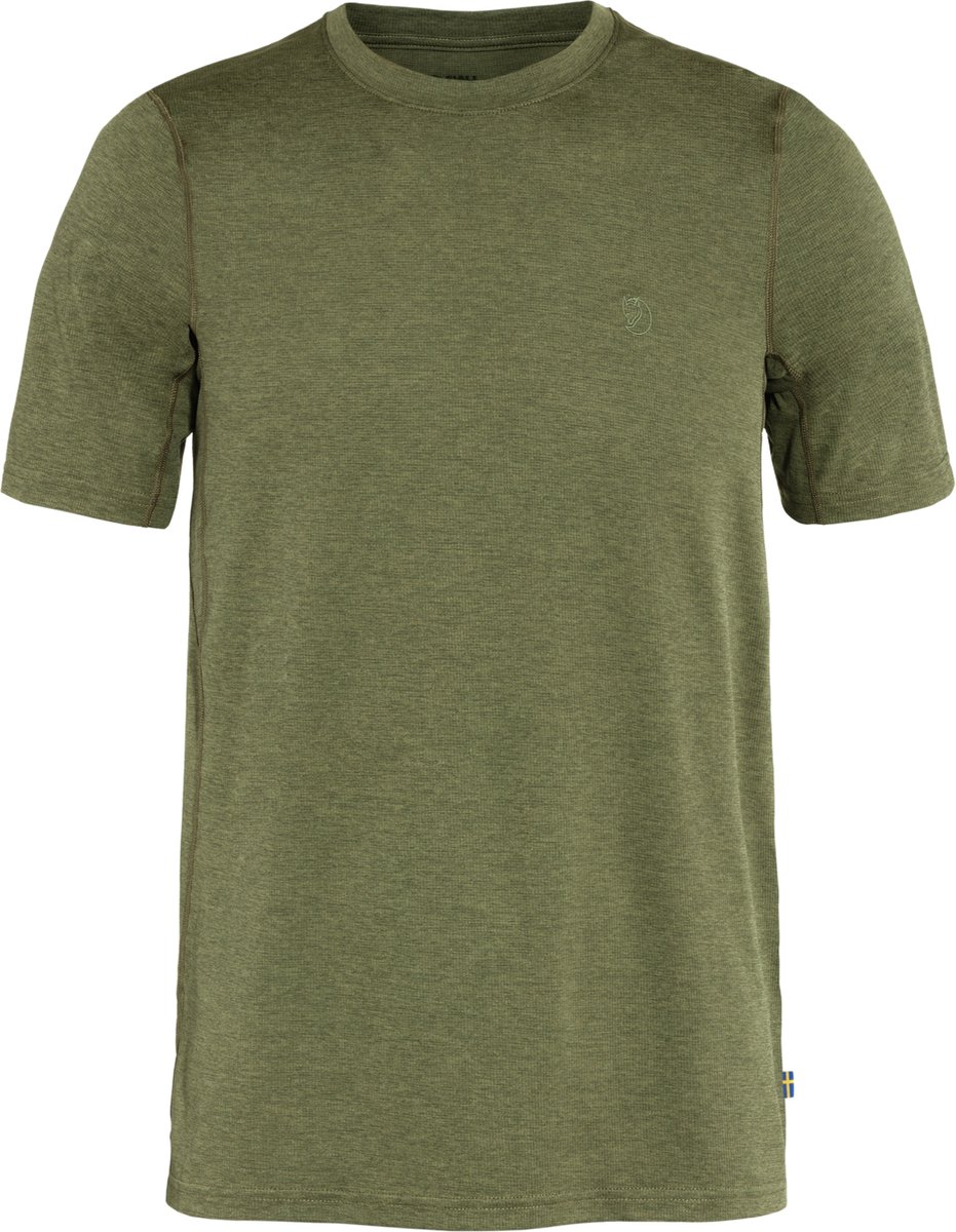 Fjallraven Abisko Day Hike SS Men - Outdoorshirt - Heren - Green - Maat M