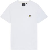 Lyle & Scott Slub T-shirt Polos & T-shirts Homme - Polo - Wit - Taille XL