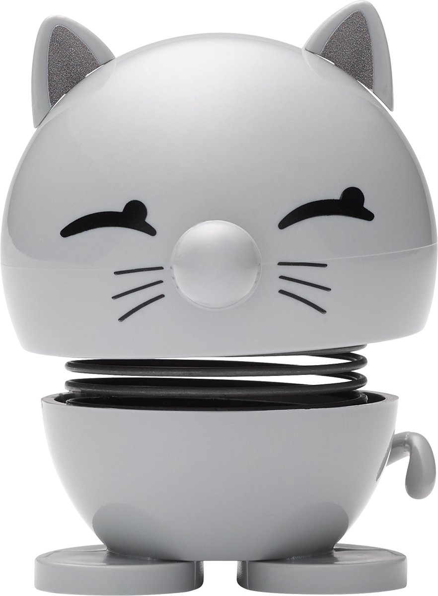 Hoptimist Cat Hoptimist 5,5 x 5,9 x 7,3 cm Lichtgrijs