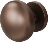 Deurknop - Brons Kleur - RVS - GPF bouwbeslag - GPF9957.A2-00 Bronze blend paddenstoel knop S2 65mm incl. knopvastzetter met rond