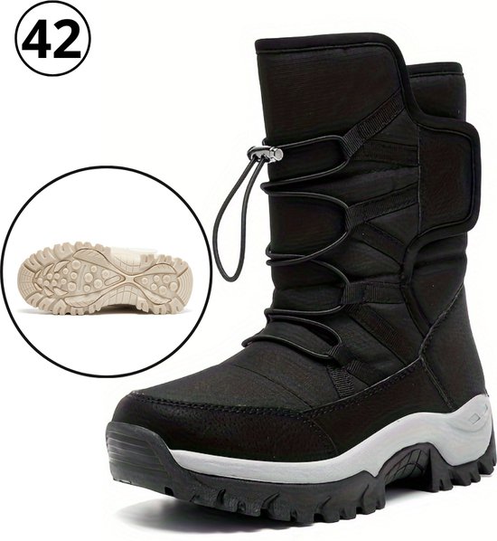 Livano Snowboots - Sneeuwschoenen - Wintersport Sneeuwboots - Dames - Ski - Ski Gadgets - EU42 - Zwart