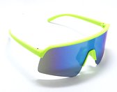 Ventoux Vert- Matt Groen Sportbril met UV400 Bescherming - Unisex & Universeel - Sportbril - Zonnebril voor Heren en Dames - Fietsaccessoires