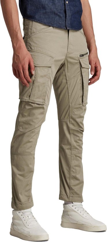 G-Star Raw Rovic Zip 3d Regular Tapered Pantalons Hommes - Kaki - Taille 33/36