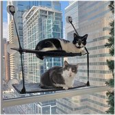 EZ Easy Window Mount Kitty Sill - Kattenbed aan het raam bevestigen met twee niveaus cat window perch