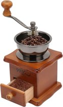 Houten Handmatige Koffiemolen in Vintage Stijl voor Drip Coffee French Press - Klassieke Handkoffiemolen coffee grinder manual