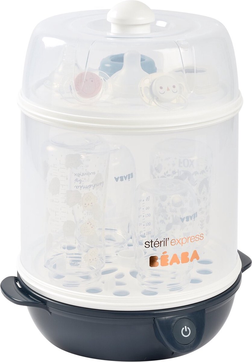Goedkoopste Béaba Sterilisator - Snel & Efficiënt - 6 Min Sterilisatie - 2 Ruimtes - Automatische Uitschakeling