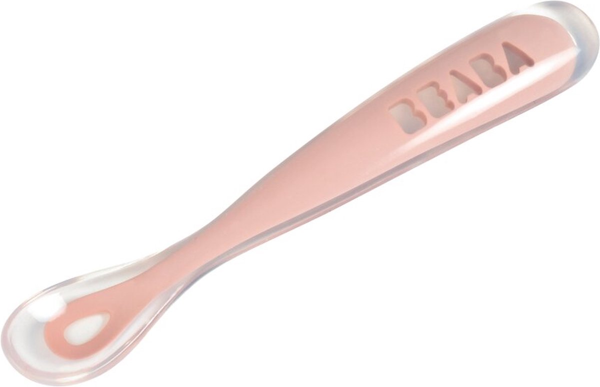 Goedkoopste Béaba Lepel Siliconen Old Pink 4 Maanden