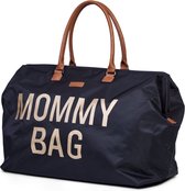 Bol.com Childhome Mommy Bag ® - Verzorgingstas - Zwart - Goud aanbieding