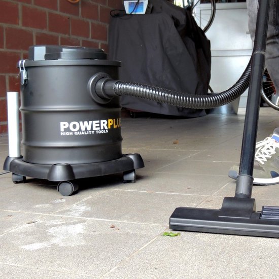 Powerplus elektrische aszuiger POWX308 - 1 200W as stofzuiger voor BBQ, kachel, brander - 20l tank - max. 60°