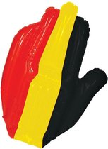Opblaasbare hand Belgische kleuren