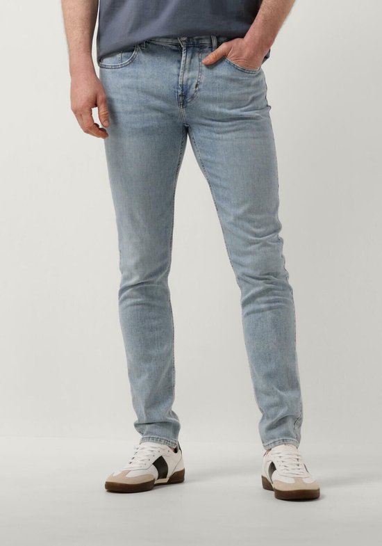 7 For All Mankind Slimmy Taperd Left Hand Solstice Jeans Homme - Pantalon - Bleu clair - Taille 34