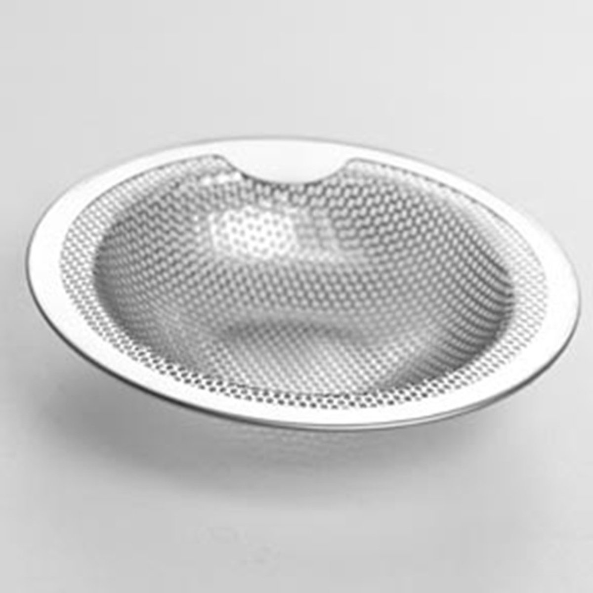 Goedkoopste Luxe RVS gootsteen zeef - Groot - gootsteenstop - afvoerzeef - korfplug - Ø80 - 100mm