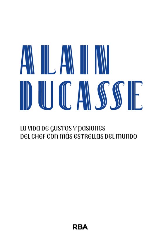 Alain Ducasse - cover
