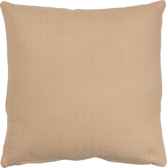 J-Line coussin Soleil Carre - polyester - beige