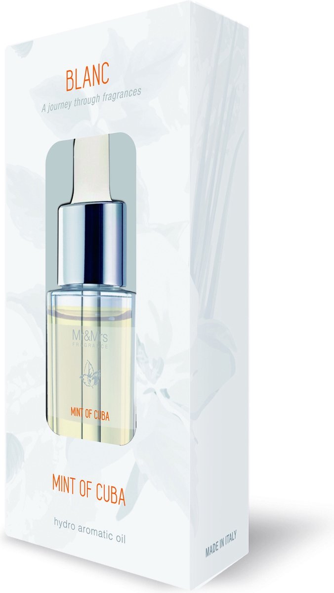 Goedkoopste Mr&Mrs Fragrance Geurolie Blanc - Mint of Cuba