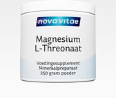 Nova Vitae - Magnesium L-threonaat - L-threonate - poeder - 250 gram = 500 capsules