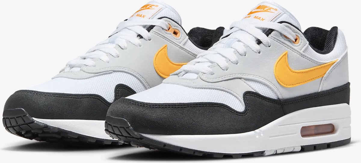 Nike air max 1 blauw geel hotsell