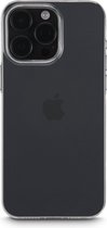 Hama Always Clear Cover - Hoesje geschikt voor iPhone 15 Pro Max - TPU - Anti-slip en flexibel - Kras- en stootbestendig - Transparant