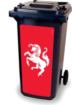 Kliko sticker - Twentse vlag - container sticker - afvalbak stickers - vuilnisbak - CoverArt