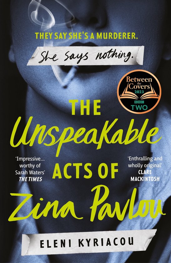 The Unspeakable Acts of Zina Pavlou - cover