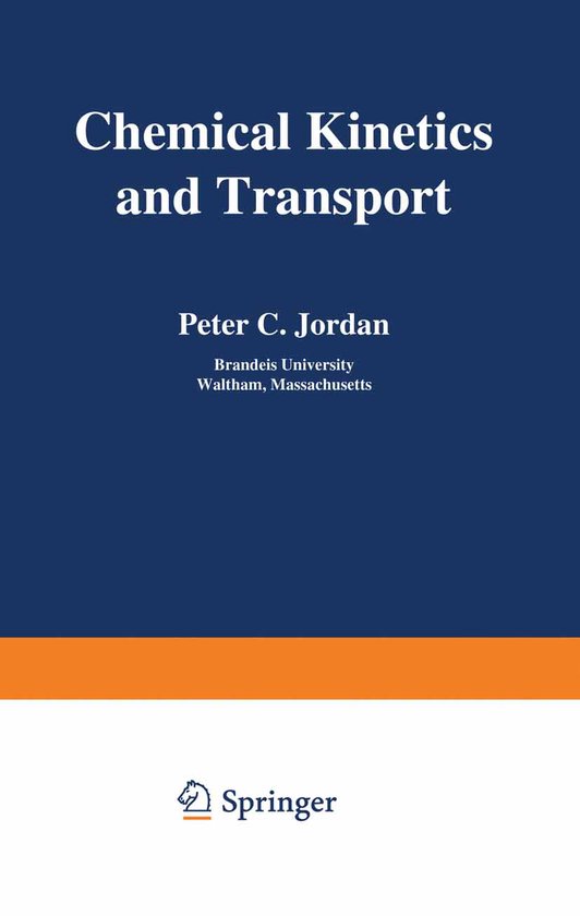 Chemical Kinetics and Transport - cover