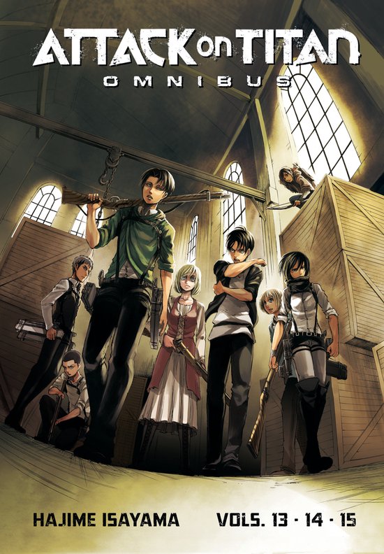 Attack on Titan Omnibus- Attack on Titan Omnibus 5 (Vol. 13- ... - cover