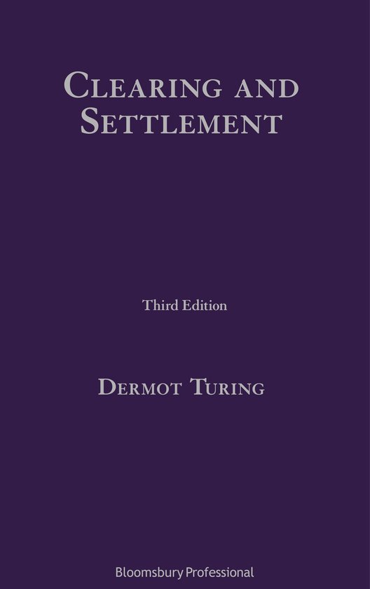 Clearing and Settlement - cover