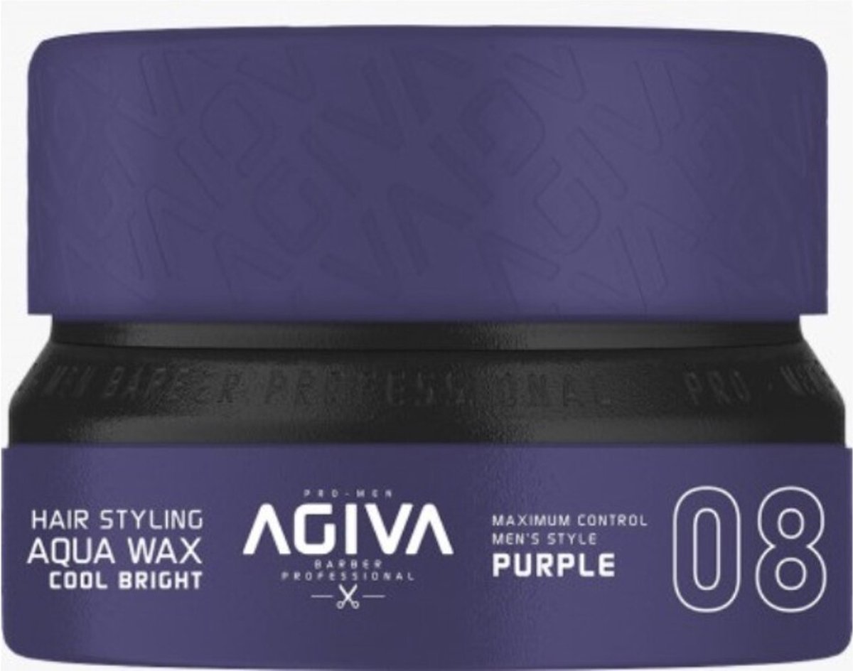 Agiva Hair Styling Aqua Wax Cool Bright 08 155ml