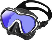 TUSA Snorkelmasker Duikbril Paragon-S M1007SQB -WA- zwart/wit