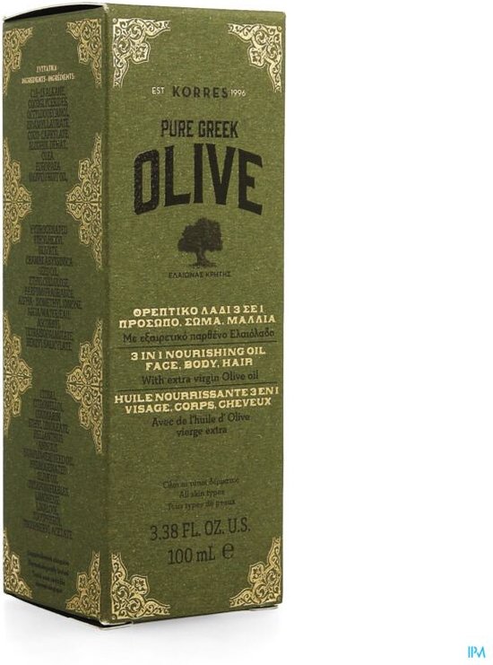 Korres Olive 3in1 Nourishing oil Voedende olie voor lichaam