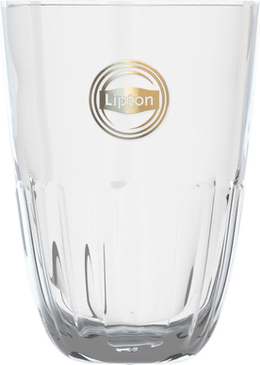lipton ice tea drinkglazen set - 6 stuks - 37 cl - particulier/horeca