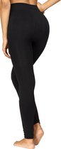 Thermo Legging Ladies - Pantalon Thermo Femme - Polaire - Zwart - Taille L/XL (40/42) | Thermo Sous-vêtements thermiques