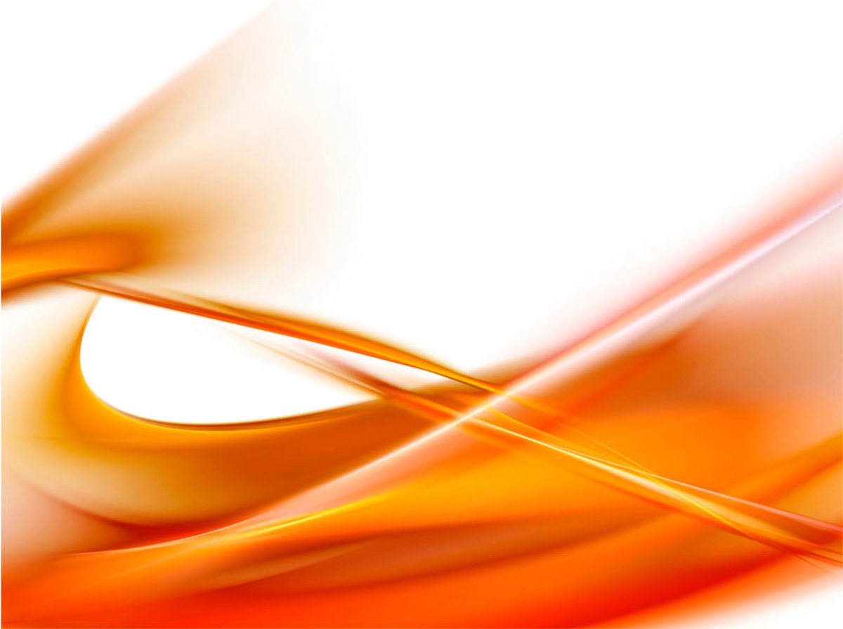 Fotobehang - abstractie - oranje.