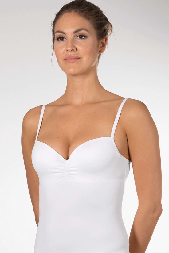 Chemise soutien- BH Nina von C - Avec armatures - 80C - Wit