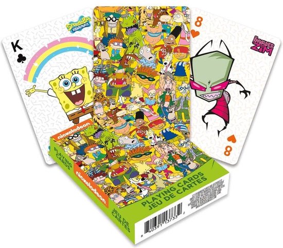 Afbeelding van het spel Nickelodeon - Cast - Speelkaarten