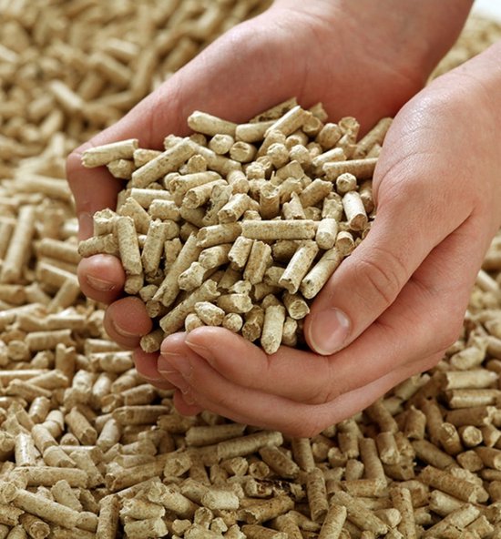 HERMANN PELLET MEISTER - Pellets Voor Pelletkachel - 1 zak van 15KG - Houtpellets - Pelletkorrels 6mm - Verwarming Houtpellets - Class A1 - Pine Wood - Softwood