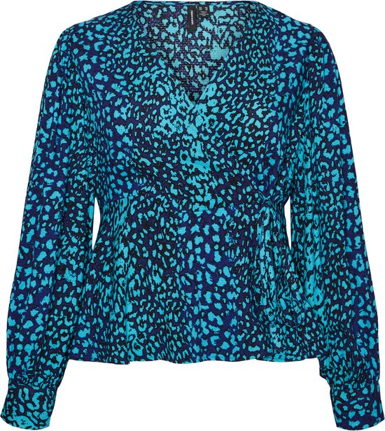 Vero Moda Vmmerle Ls Oversize Shirt Wvn Ga (Marron) - Vêtements Chez