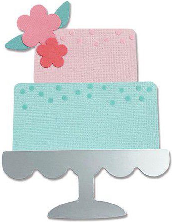 Sizzix • Fustella Bigz Celebration Cake di Alexis Trimble